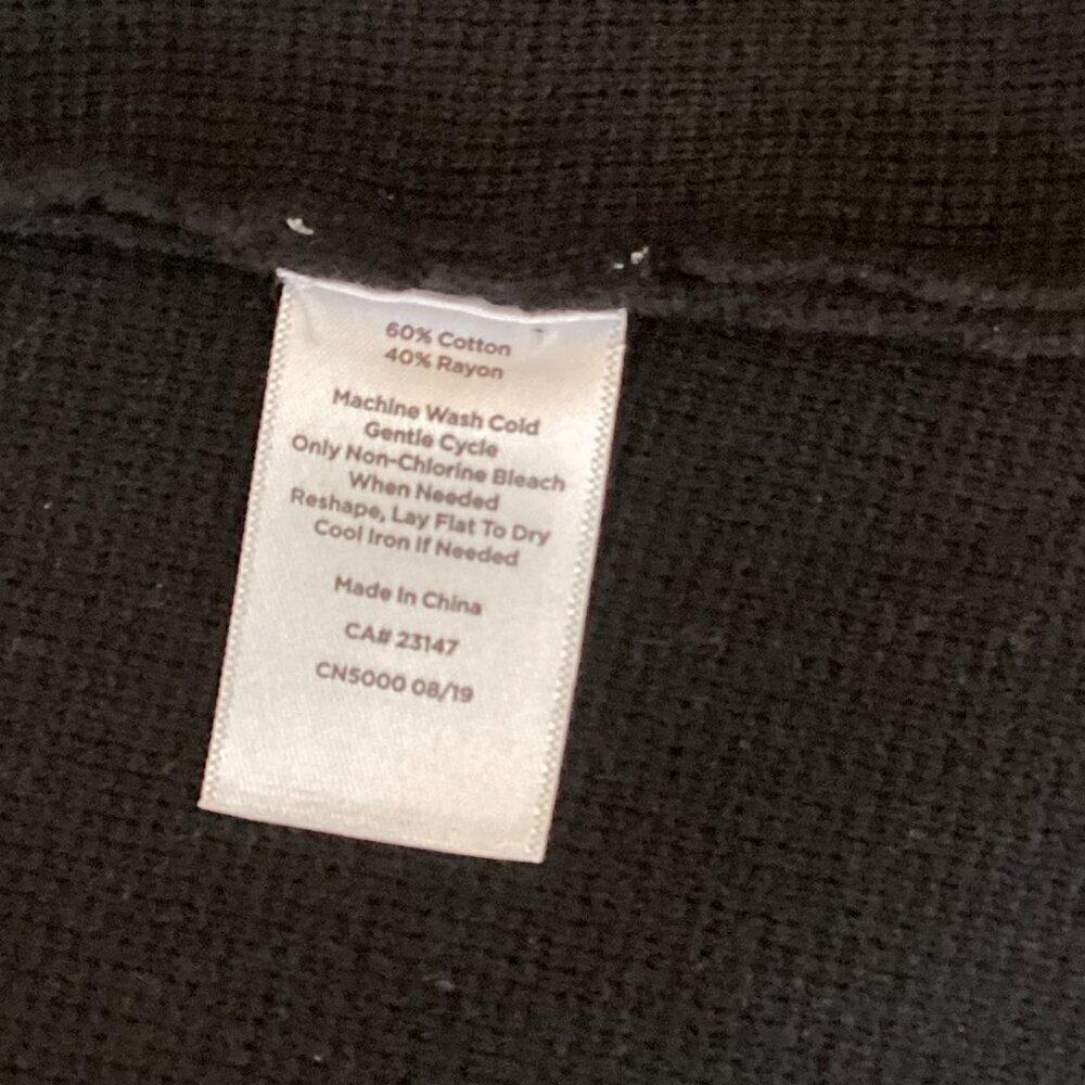 Talbots Patch Pocket Long Sweater 1-Button Blazer… - image 8